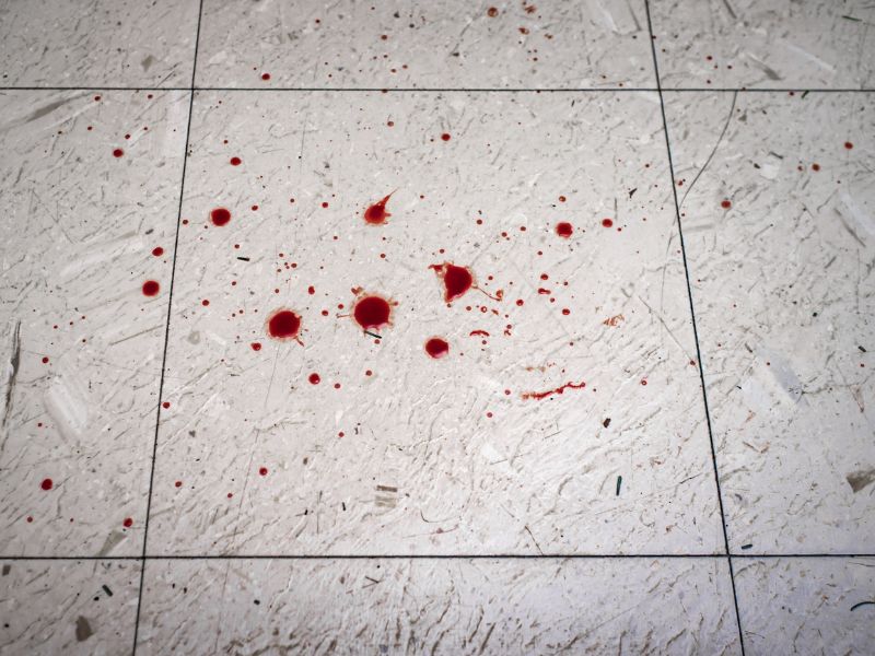 limpieza sangre fluidos corporales